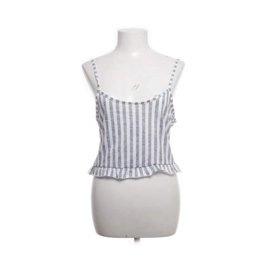 In the Style - Crop Top - Damen - Größe: S - Grau