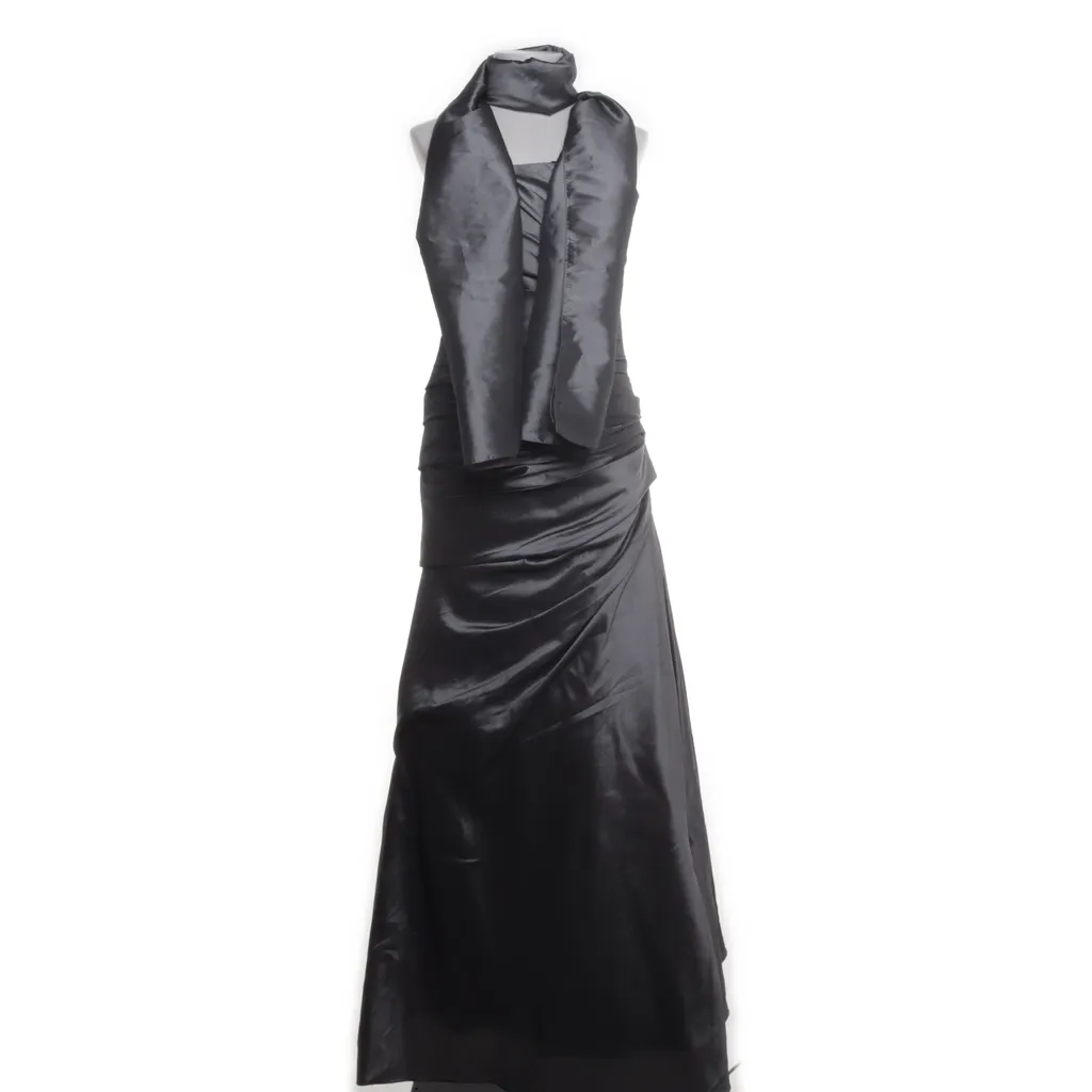 Unique - Abendkleid - Damen - Größe: 36 - Grau