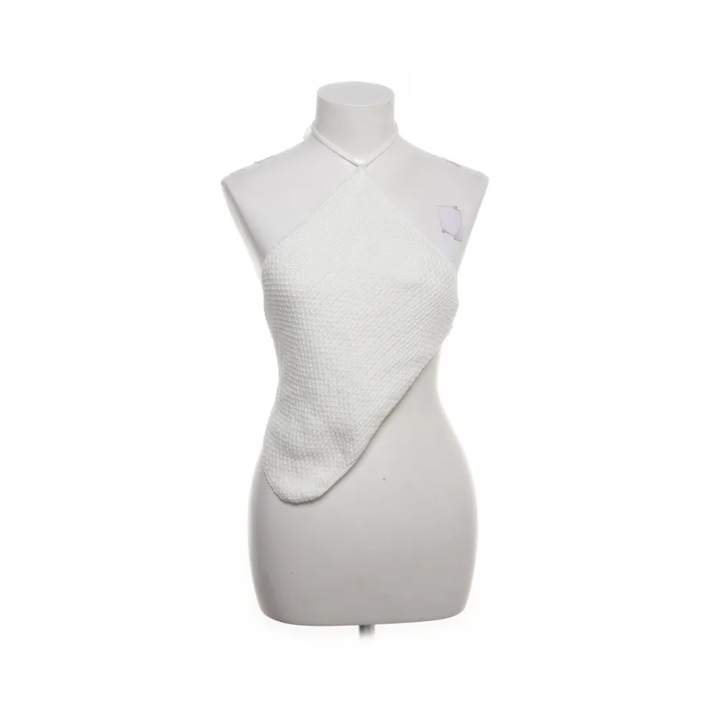 NA-KD - Crop Top - Damen - Größe: XL - Weiß