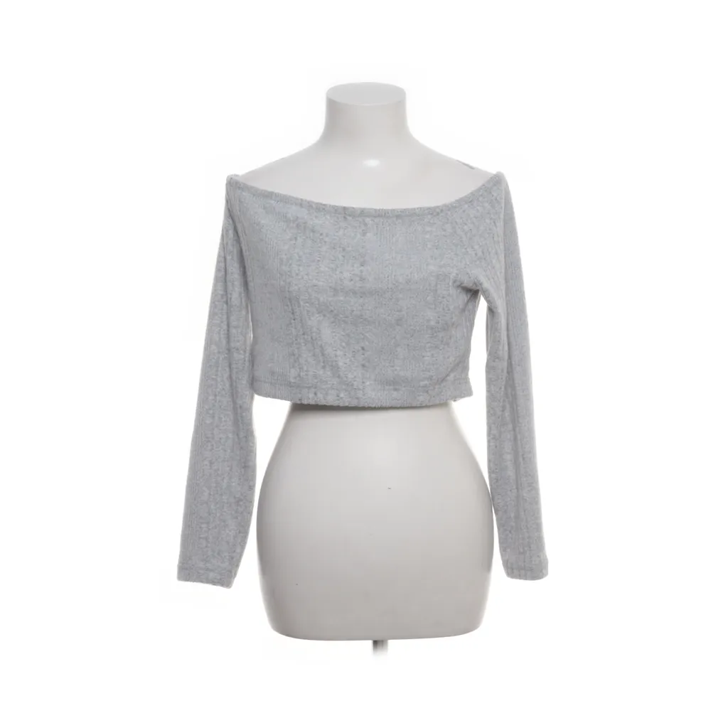 Shein Curve - Crop Top - Damen - Größe: 0XL - Grau