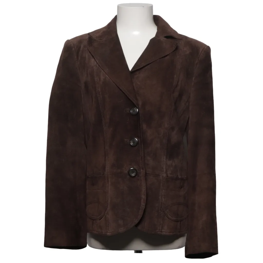 Image of Gerry Weber Leren blazer (Preloved)