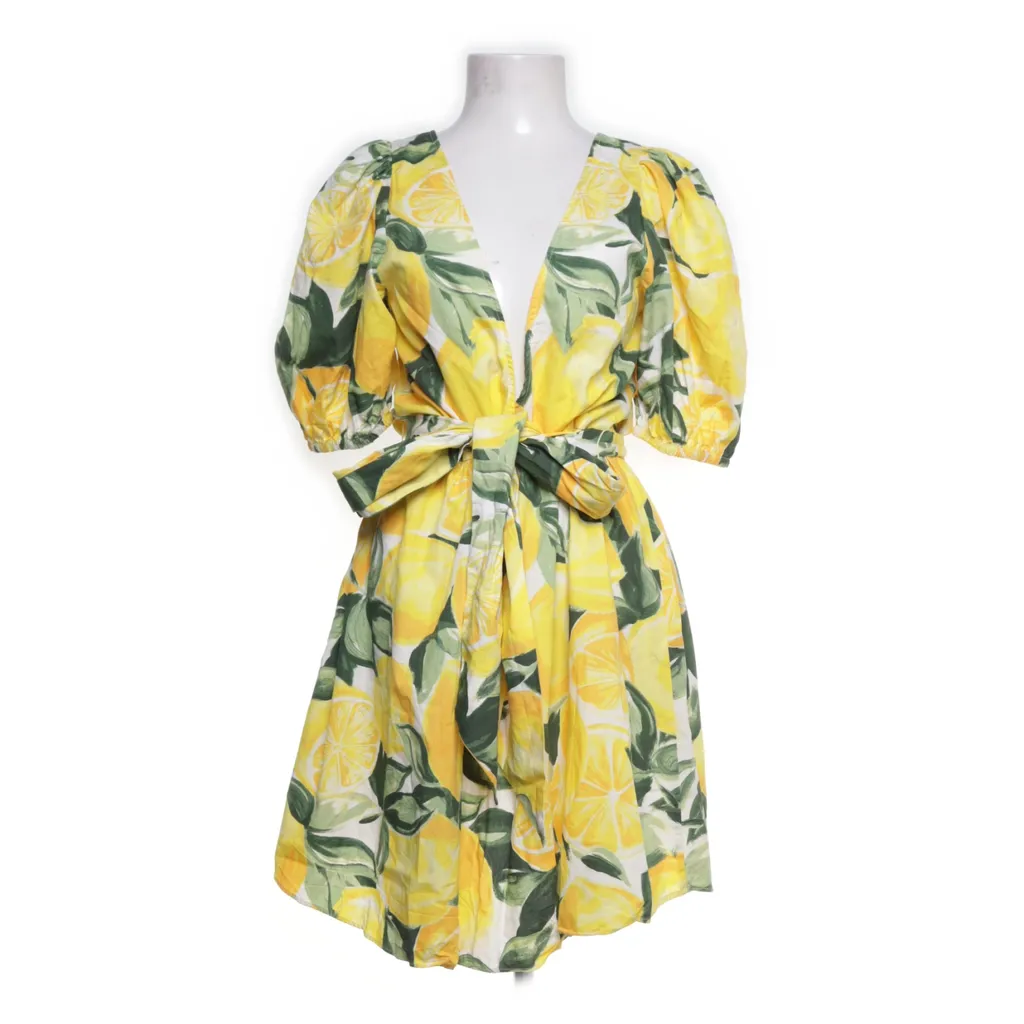 H&M - Kleid - Damen - Größe: 38 - Gelb