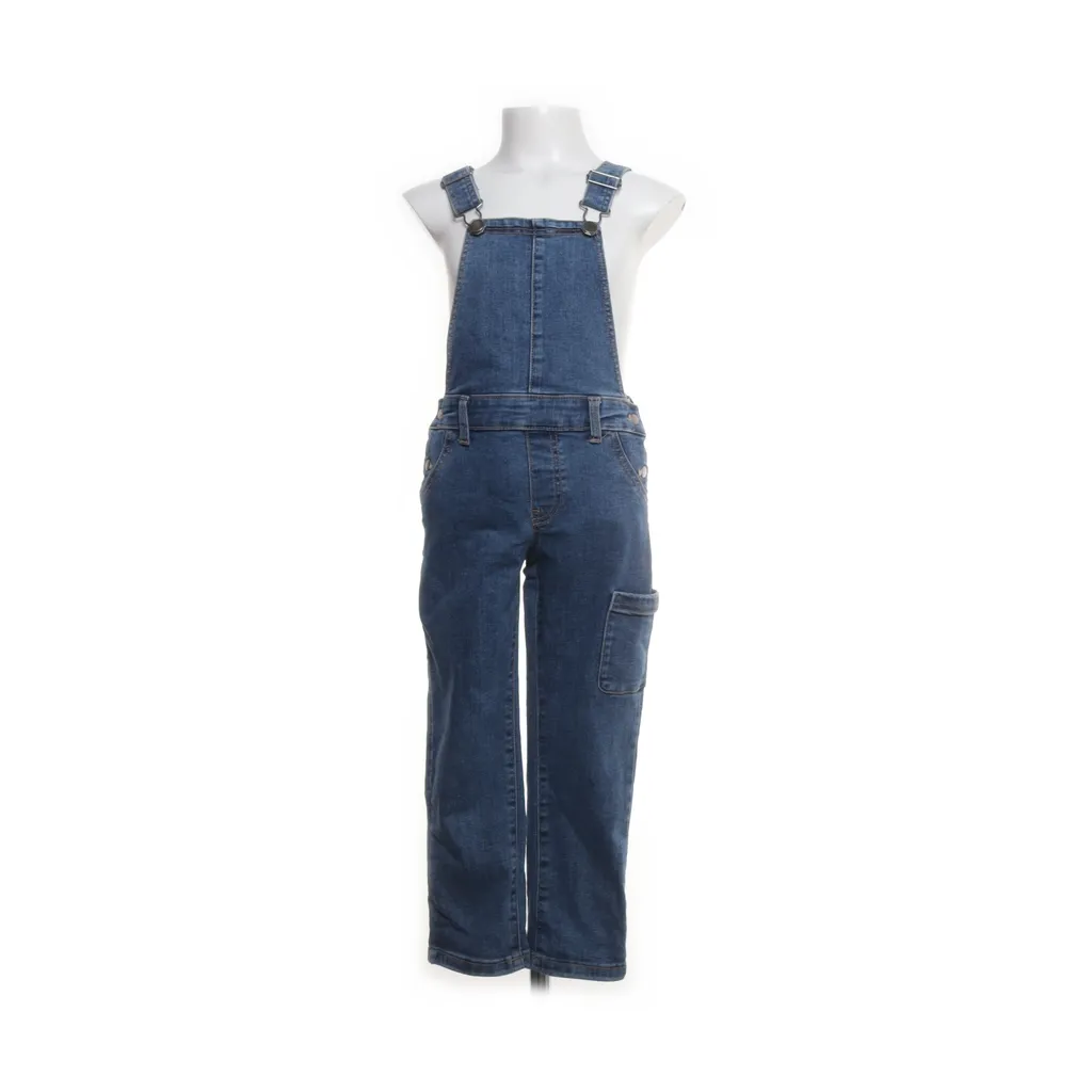 We Care For You - Latzhose - Damen - Größe: 110/116 - Blau