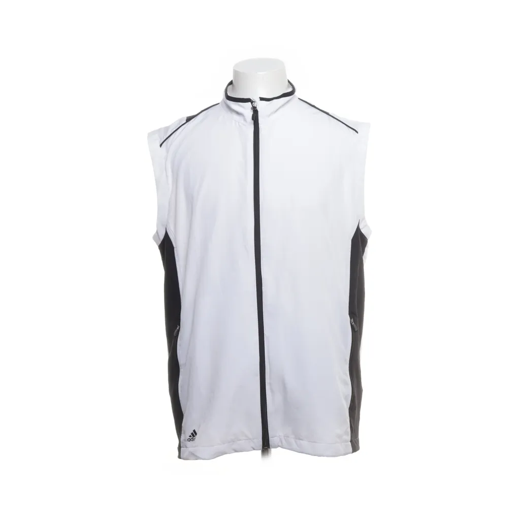 Adidas - Trainingsweste - Herren - Größe: L - Weiß
