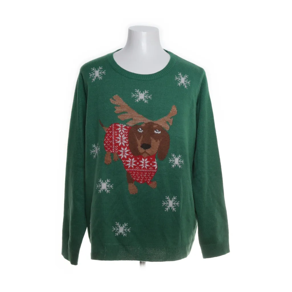 Ellos - Weihnachtspullover - Herren - Größe: 50/52 - Grün