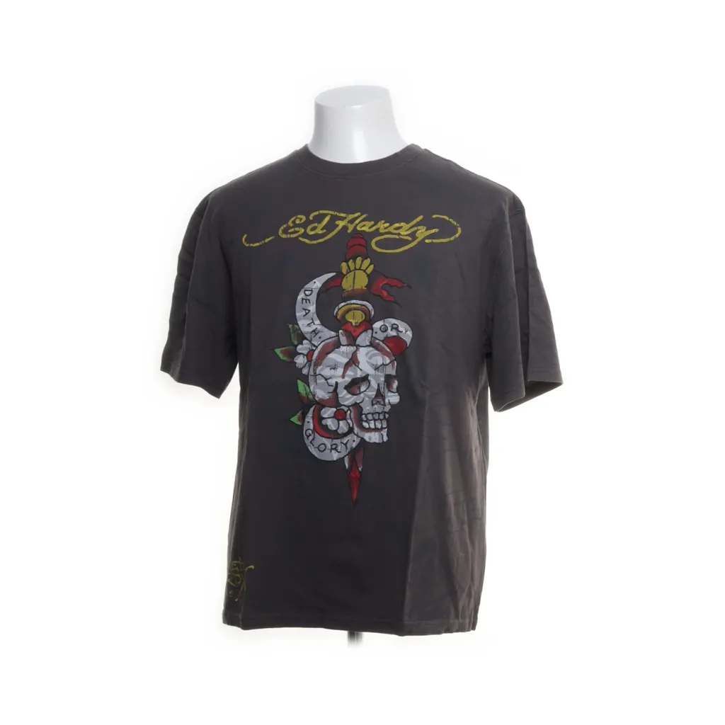 Ed Hardy x Urban Outfitters - T-shirt - Herren - Größe: S - Grau