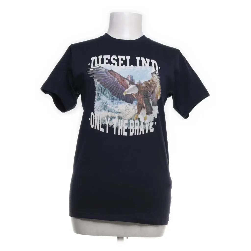 Diesel - T-shirt - Damen - Größe: S/M - Blau