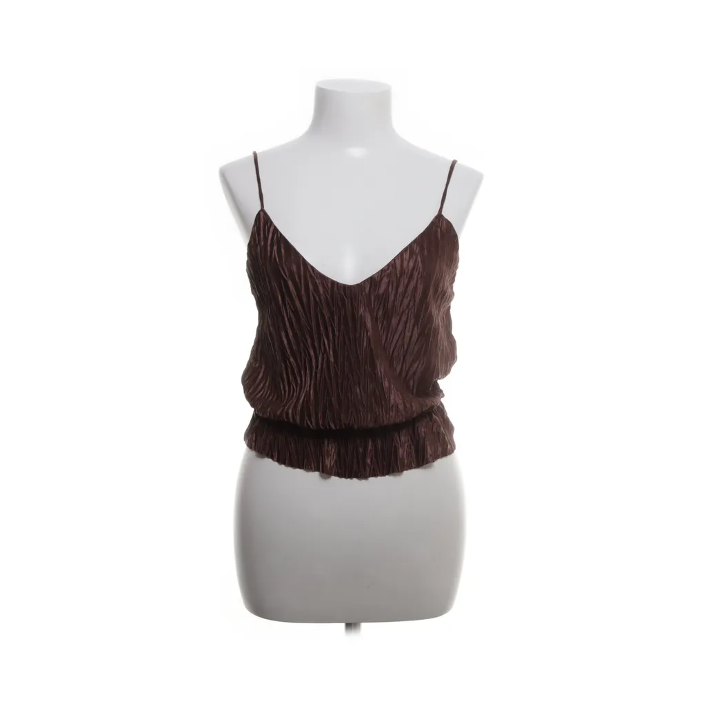 Zara Collection - Crop Top - Damen - Größe: S - Braun
