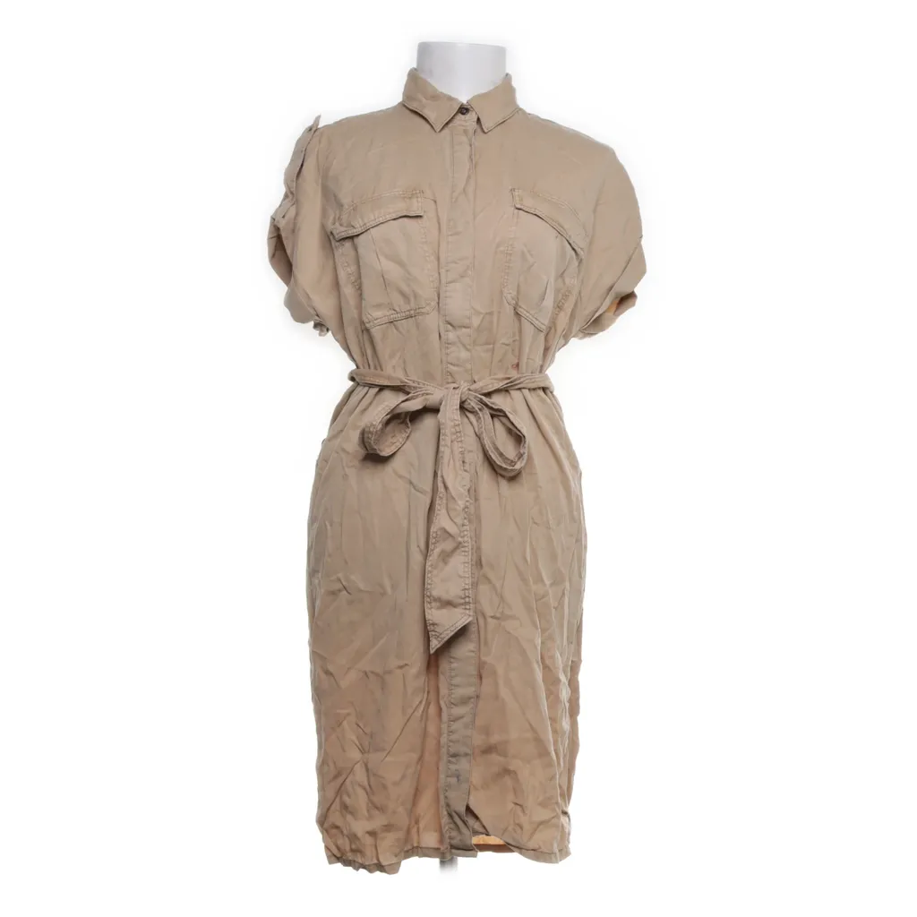 L.O.G.G by H&M - Blusenkleid - Damen - Größe: 36 - Beige