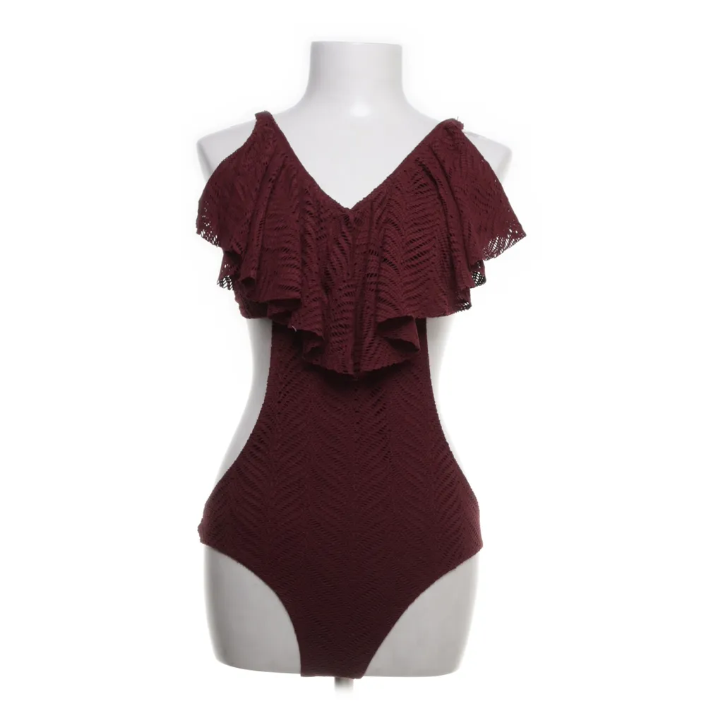 H&M - Badeanzug - Damen - Größe: 44 - Braun