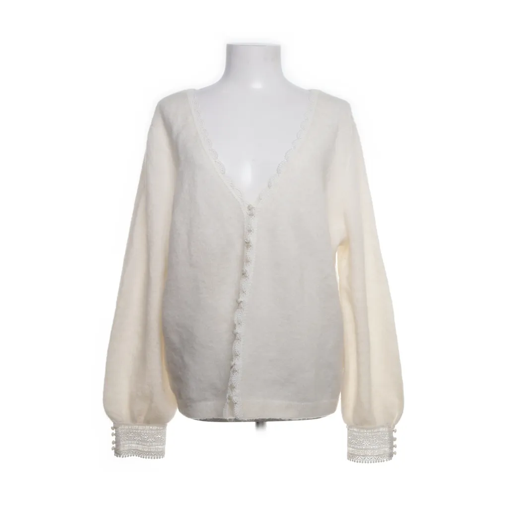 La Maille Sézane - Strickjacke - Damen - Größe: L/XL - Weiß