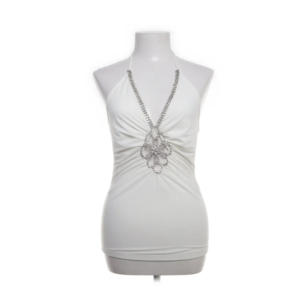 Zaffiro - Neckholder Top - Damen - Größe: 40/42 - Weiß