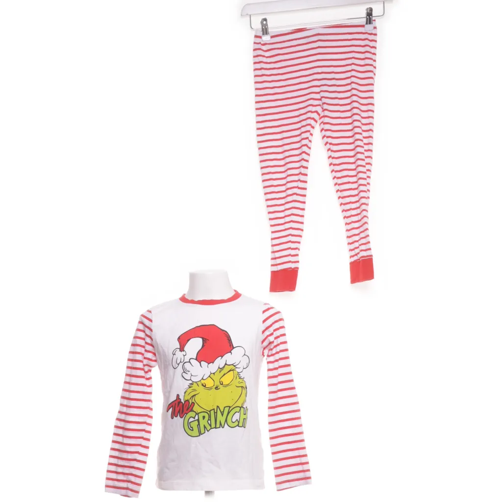 The Grinch - Pyjama - Größe: 122/128 - Weiß