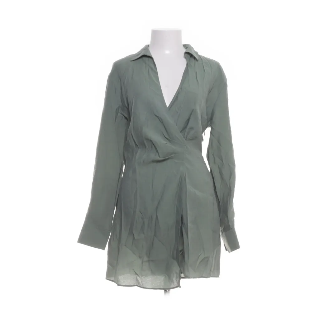 Zara, Wrap dress, Size: M, Green, Women
