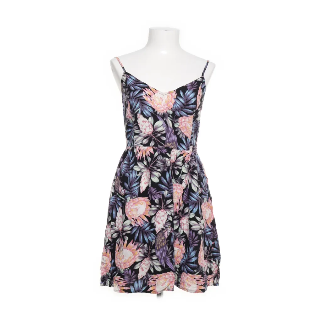 Divided by H&M, Dress, Size: 40, Black/Multicolored, Viscose, Floral, Women