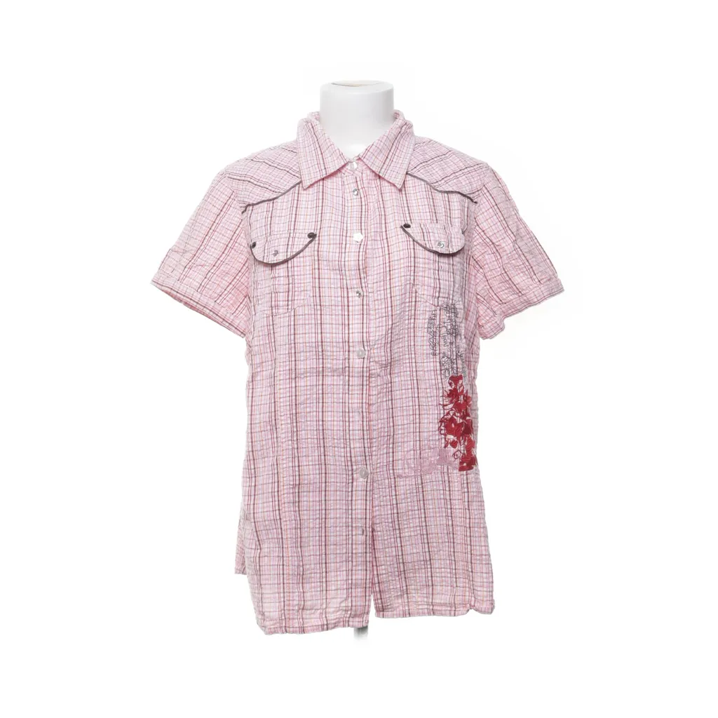 Zizzi - Kurzarmhemd - Damen - Größe: M - Pink