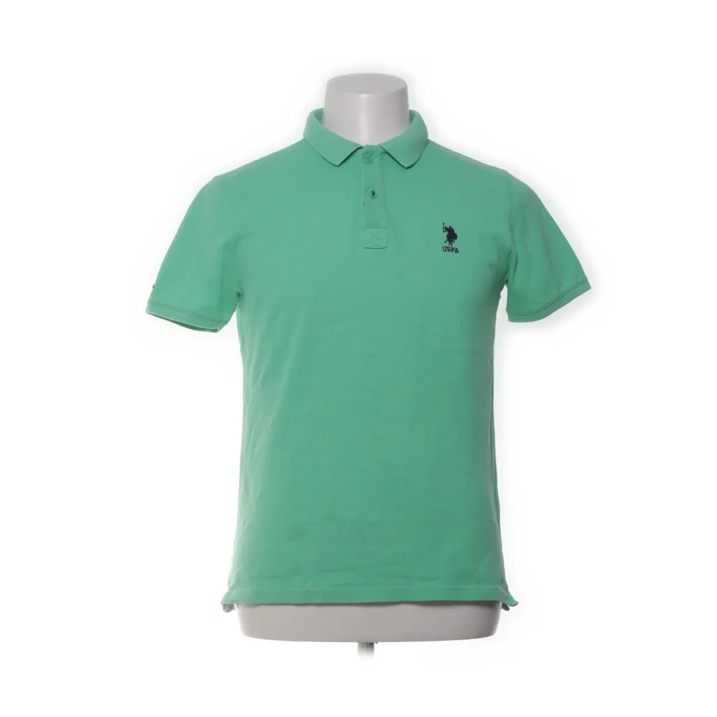 U.S. Polo Assn. - Poloshirt - Herren - Größe: M - Grün