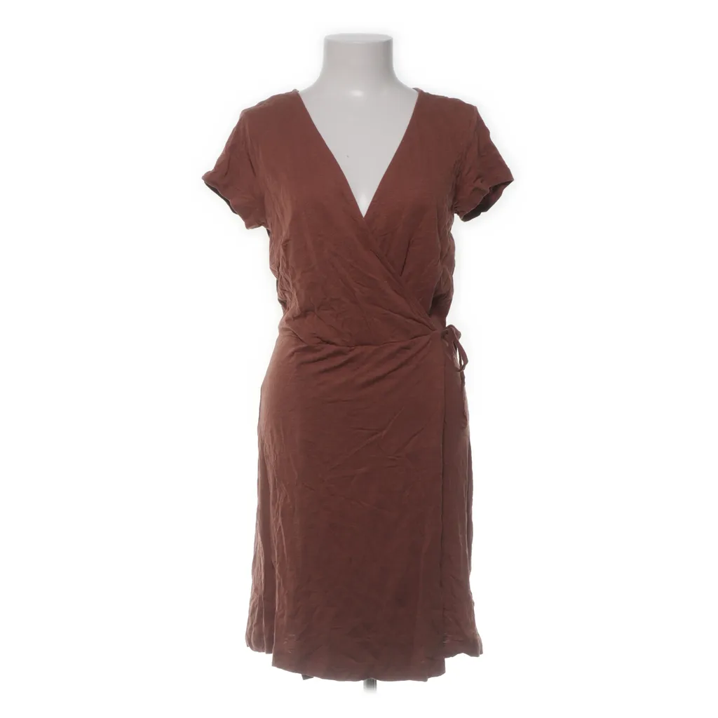 H&M - Wickelkleid - Damen - Größe: M - Braun