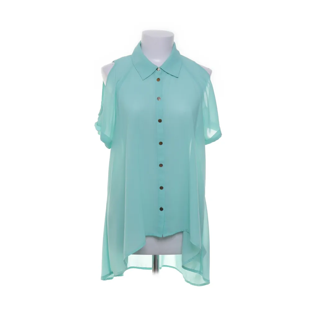 Forever 21 - Kurzarmhemd - Damen - Größe: M - Türkis