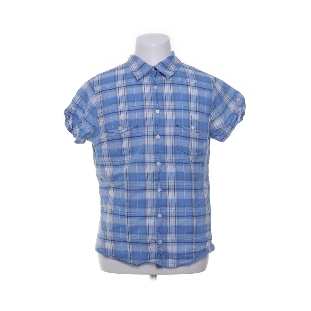 L.O.G.G by H&M - Kurzarmhemd - Herren - Größe: 46 - Blau