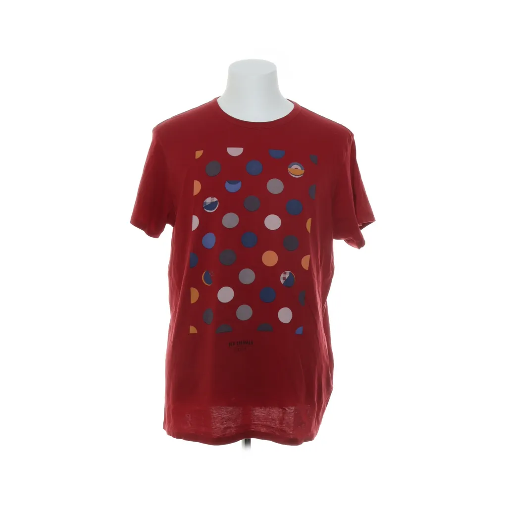 Ben Sherman - T-shirt - Herren - Größe: L - Rot