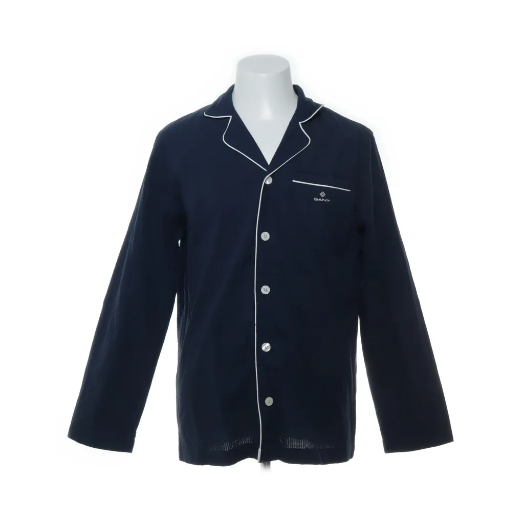 GANT - Pyjamahemd - Herren - Größe: M - Blau