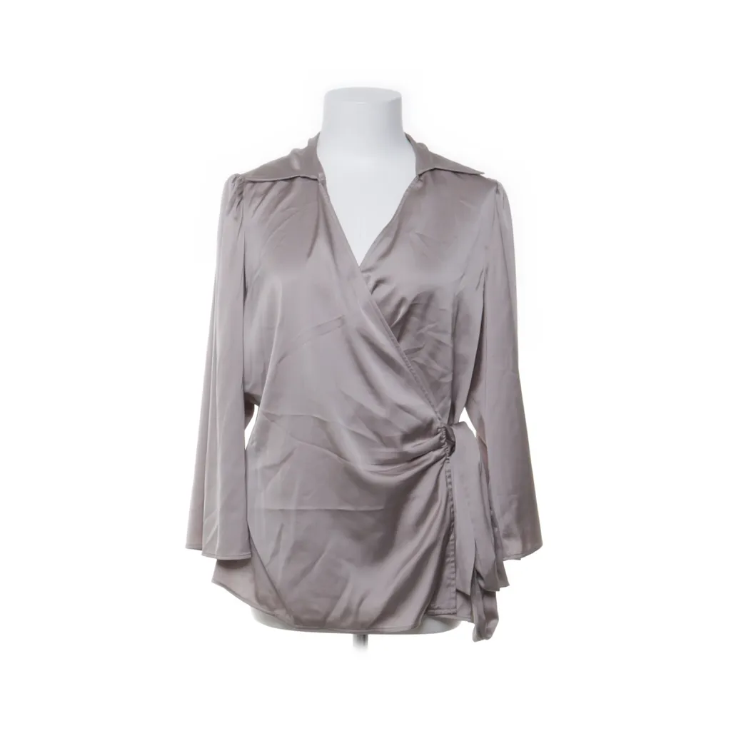 STOCKH LM - Wickelbluse - Damen - Größe: L - Grau