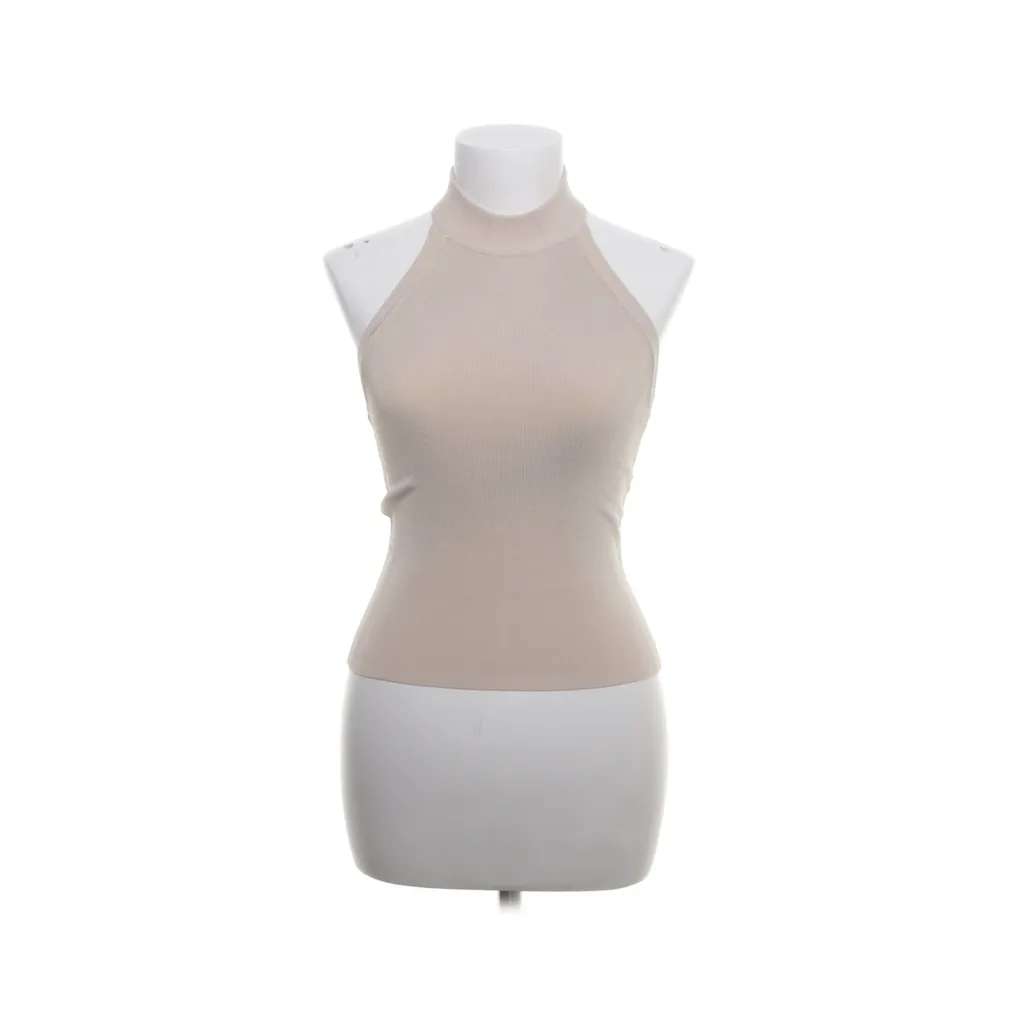 Zara - Neckholder Top - Damen - Größe: S - Beige
