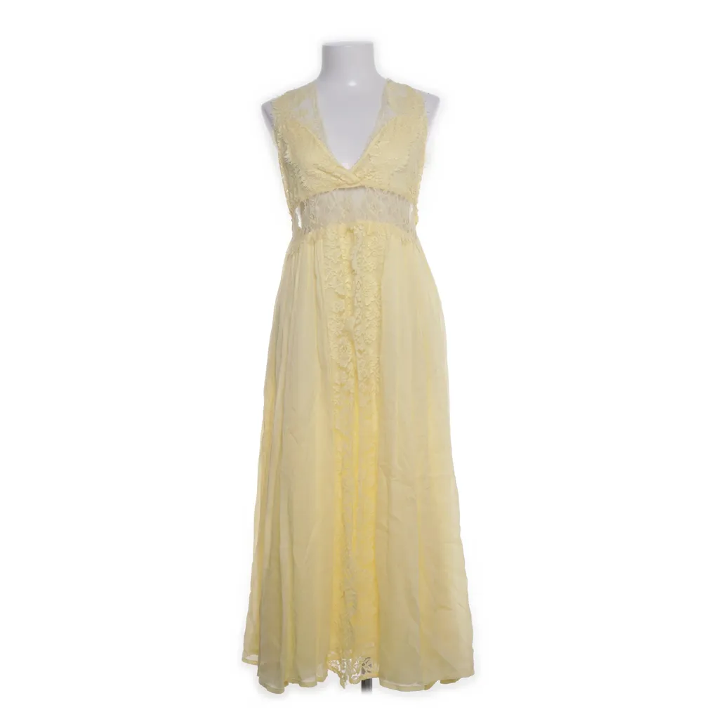 Pink Memories - Maxikleid - Damen - Größe: 38 - Gelb