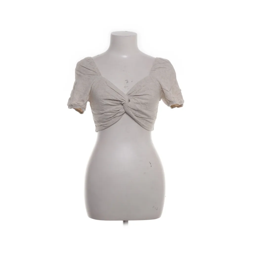 Flounce London - Crop Top - Damen - Größe: 36 - Beige