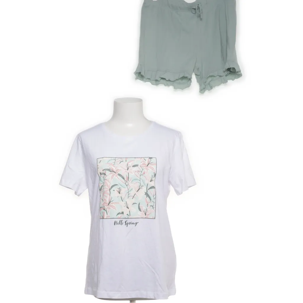 Up2Fashion - Pyjama - Damen - Größe: L - Weiß