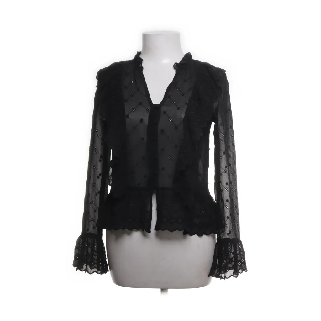 H&M - Bluse - Damen - Größe: 34 - Schwarz