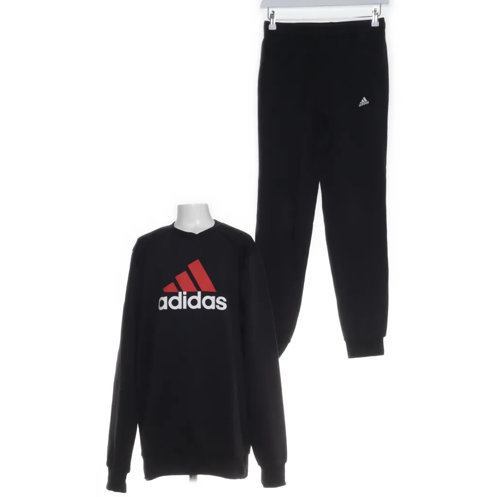 Adidas - Freizeitanzug - Herren - Größe: 176 - Schwarz