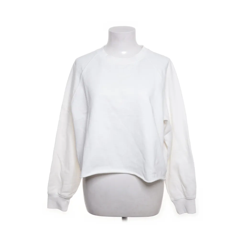 H&M - Sweatshirt - Damen - Größe: M - Weiß