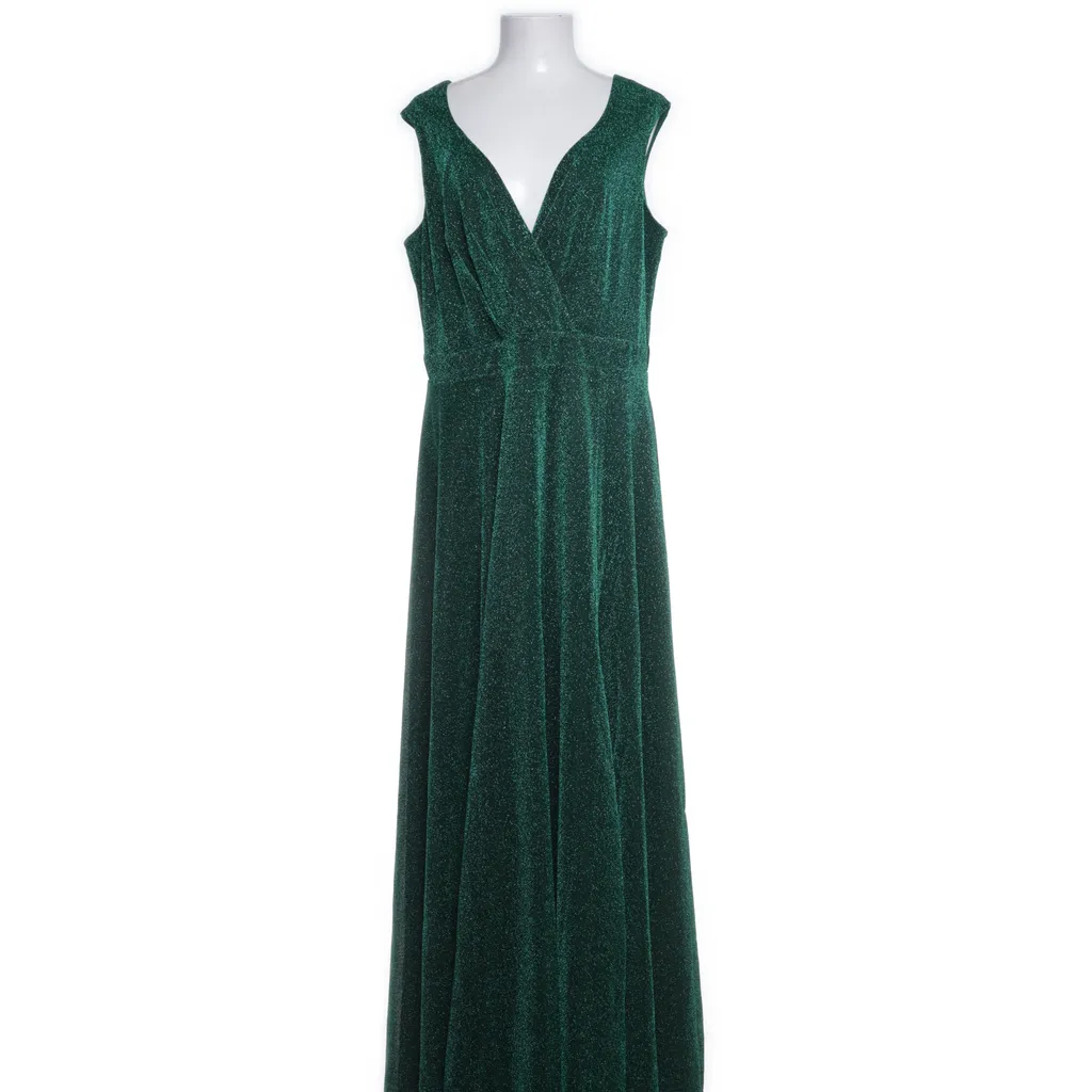 Goddiva - Abendkleid - Damen - Größe: 50 - Grün
