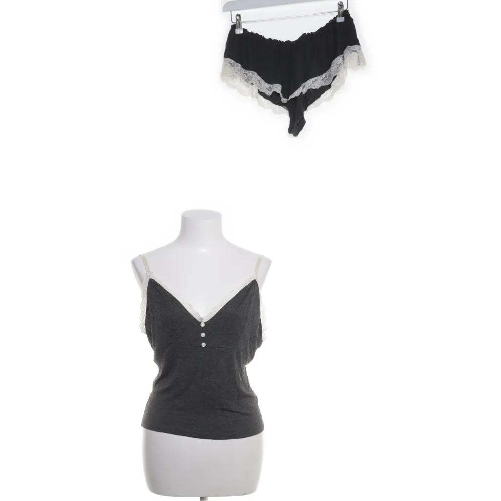 Seraphina by Leg Avenue - Pyjama - Damen - Größe: L - Grau