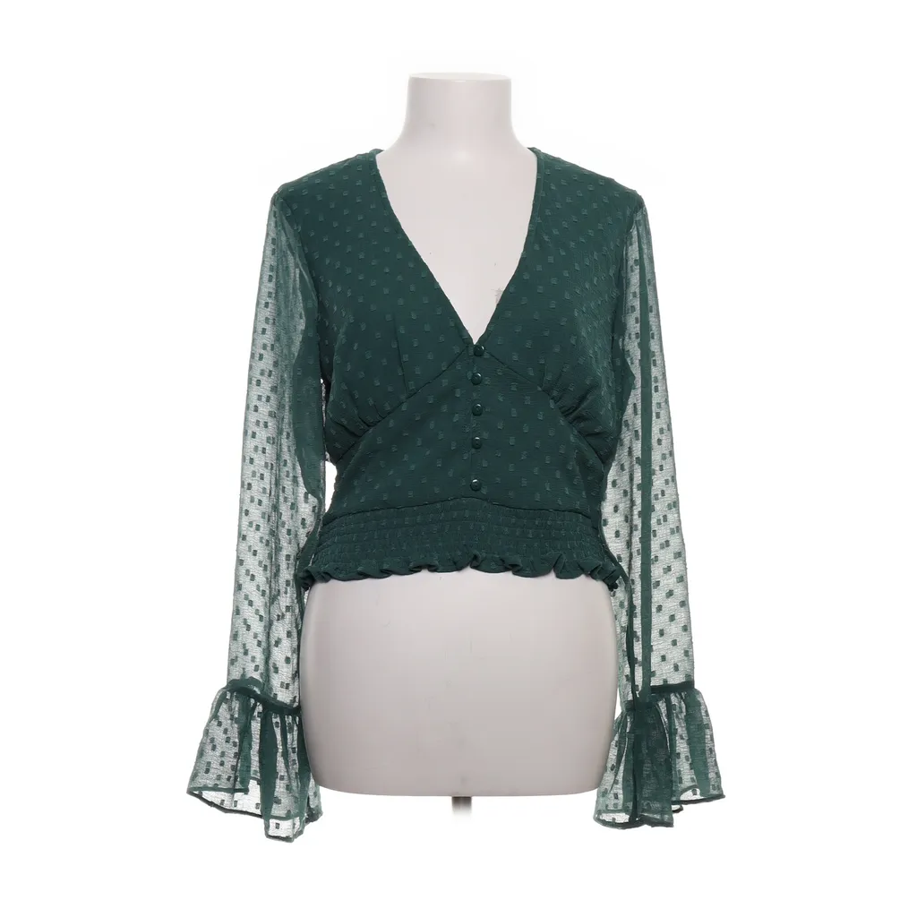 Clockhouse - Wickelbluse - Damen - Größe: 40 - Grün