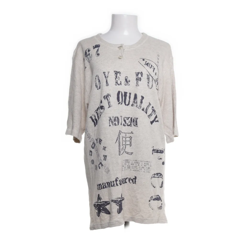 Joye + Fun - Top - Damen - Größe: L - Beige