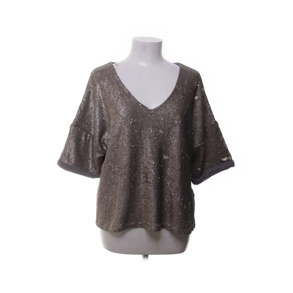 Deletta - Top - Damen - Größe: L - Beige
