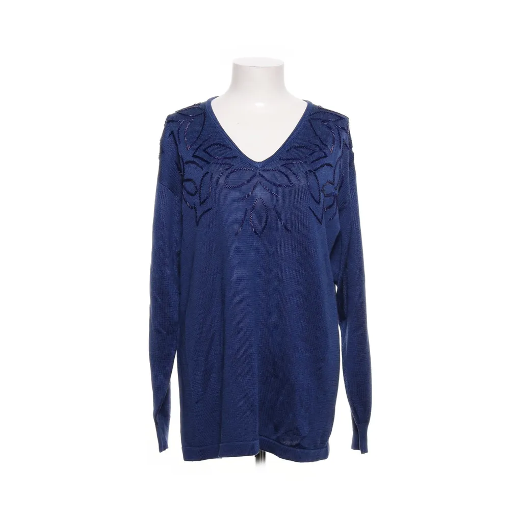 Golden Line - Strickpullover - Damen - Größe: L - Blau