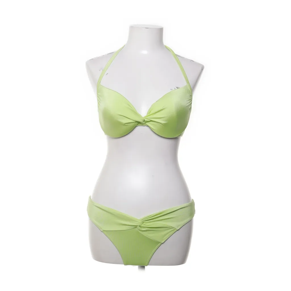 H&M - Bikini - Damen - Größe: 80B - Grün