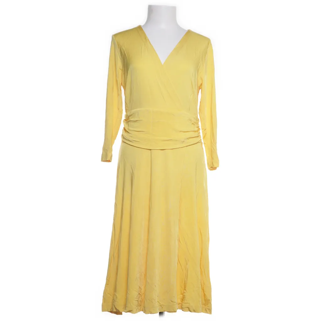 Jessica Frej - Wickelkleid - Damen - Größe: L - Gelb