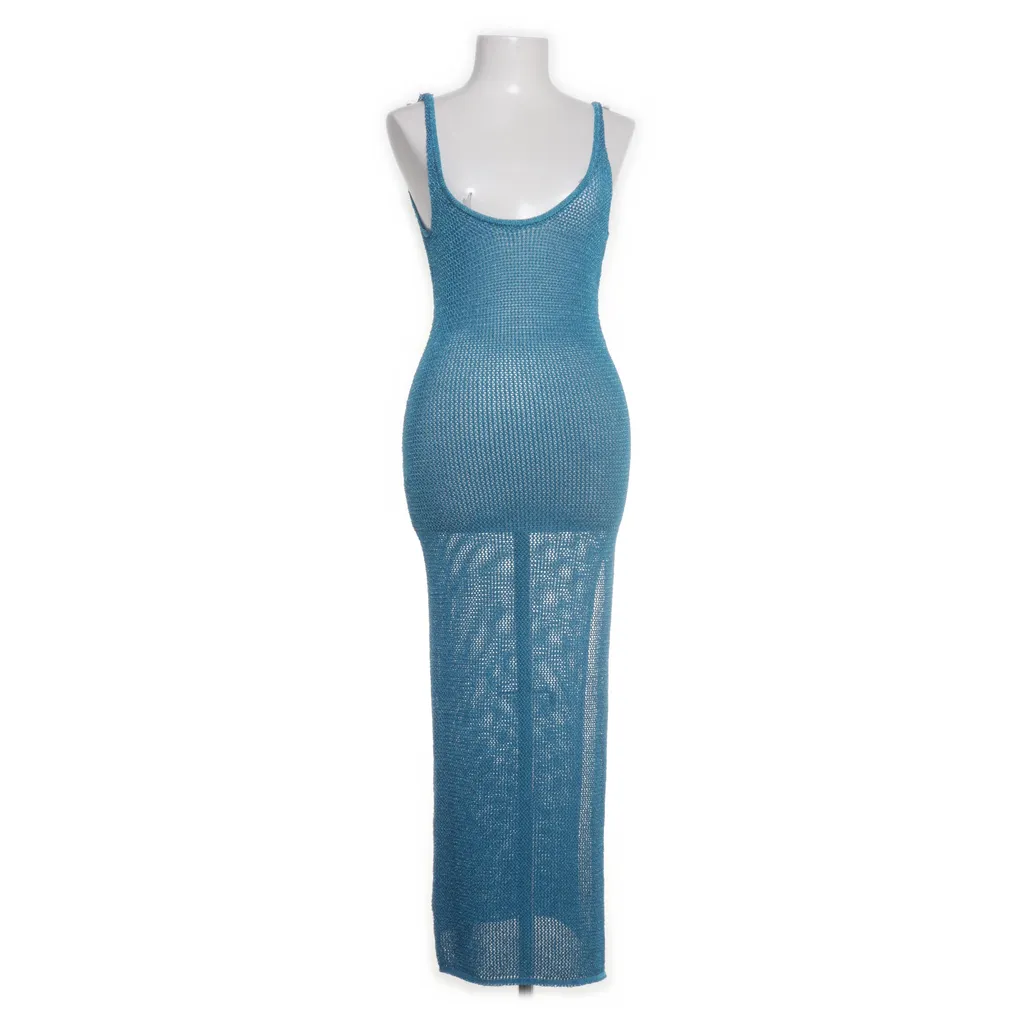 Bershka - Maxikleid - Damen - Größe: M/L - Blau