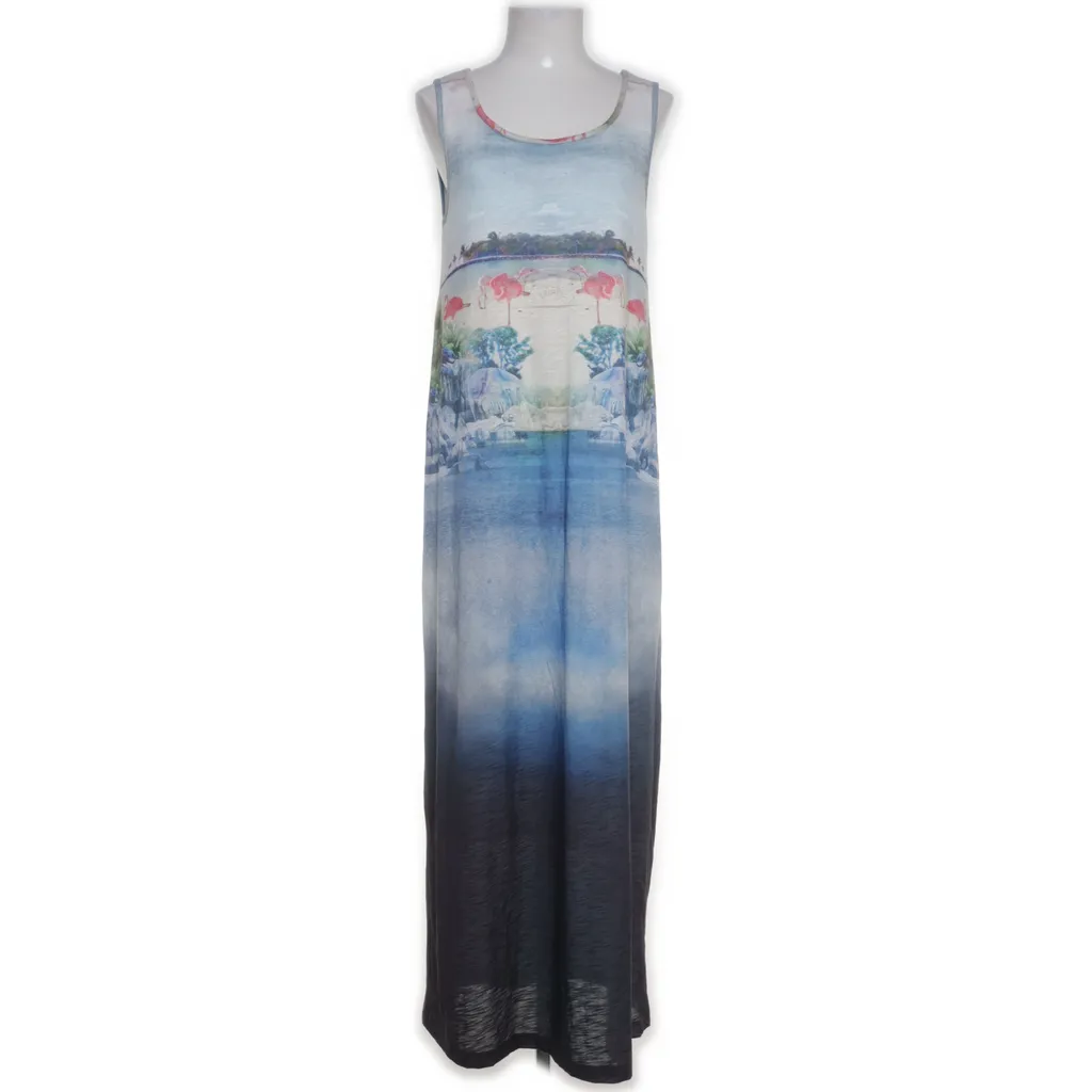 Oui - Maxikleid - Damen - Größe: 38 - Blau