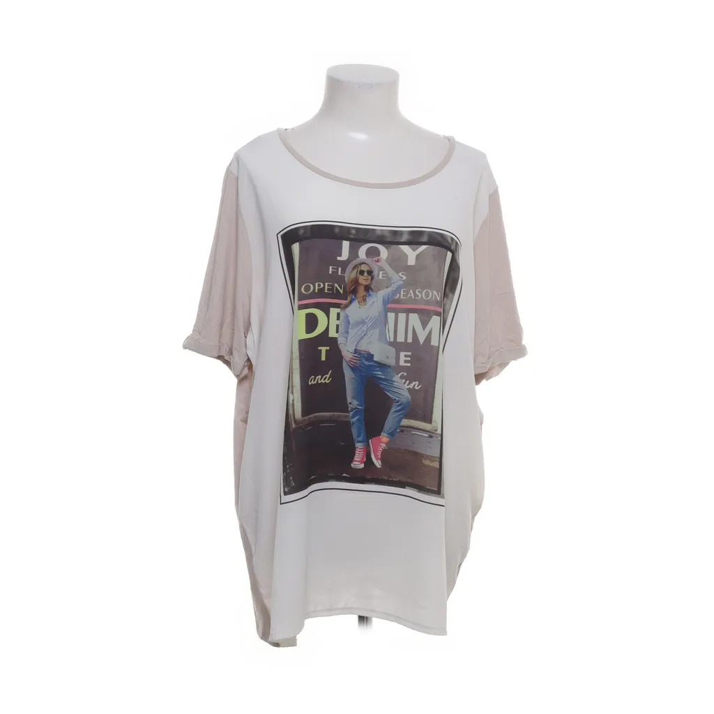 Gina Laura - T-shirt - Damen - Größe: 48/50 - Beige