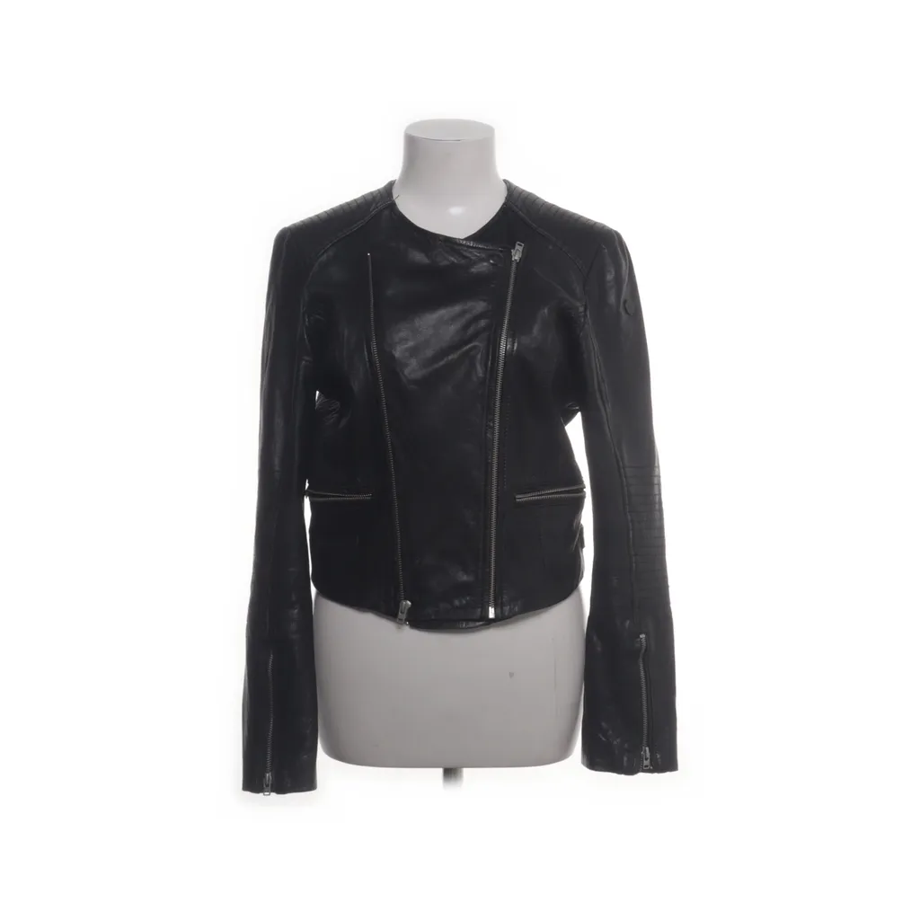 s.Oliver - Bikerjacke - Damen - Größe: M - Schwarz