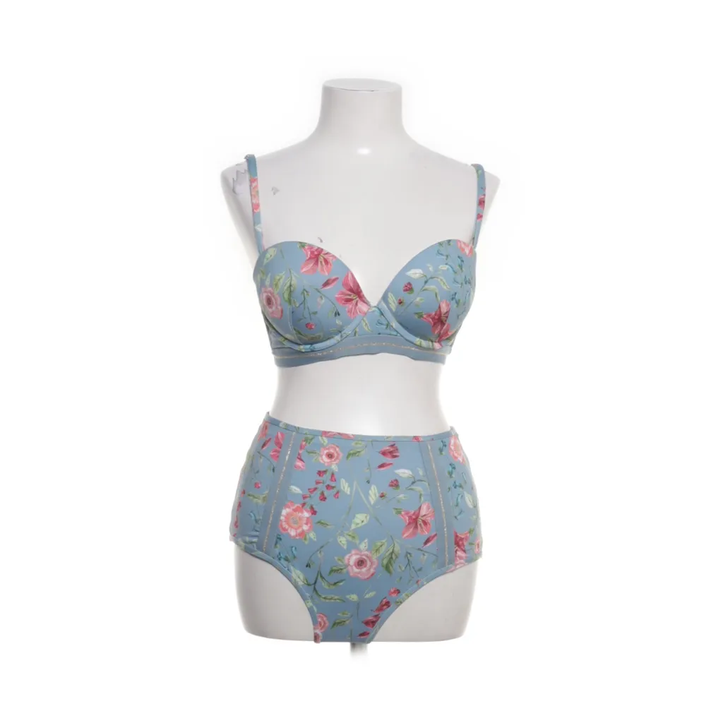 H&M - Bikini - Damen - Größe: 38 - Türkis