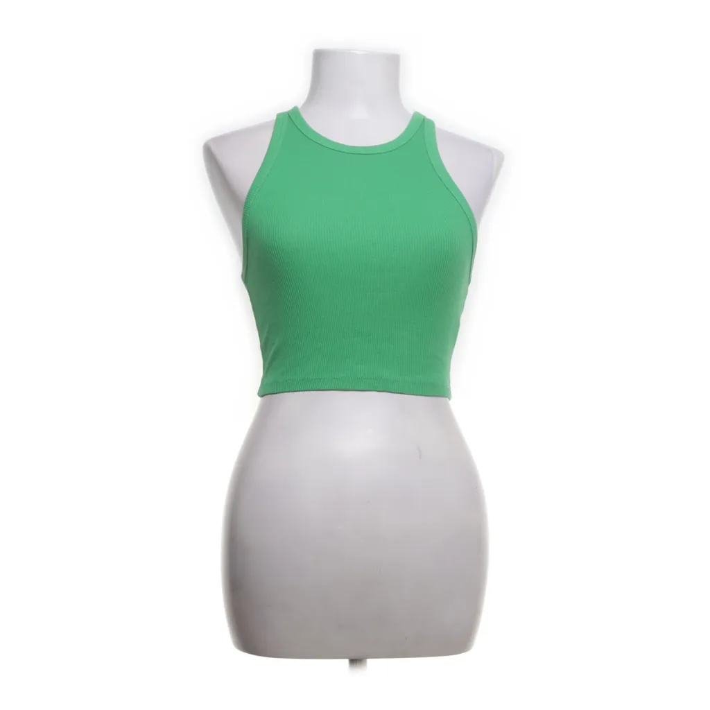 Zara - Crop Top - Damen - Größe: M - Grün
