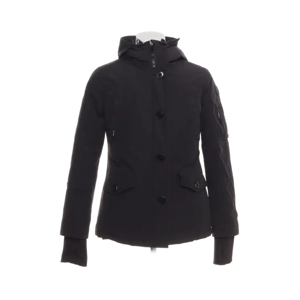 Airforce - Winterjacke - Herren - Größe: M - Schwarz
