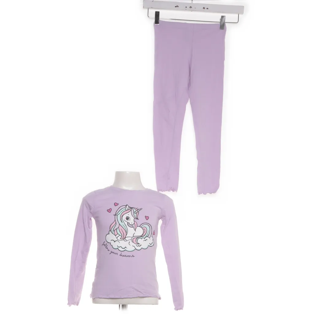 H&M - Pyjama - Damen - Größe: 122/128 - Lila